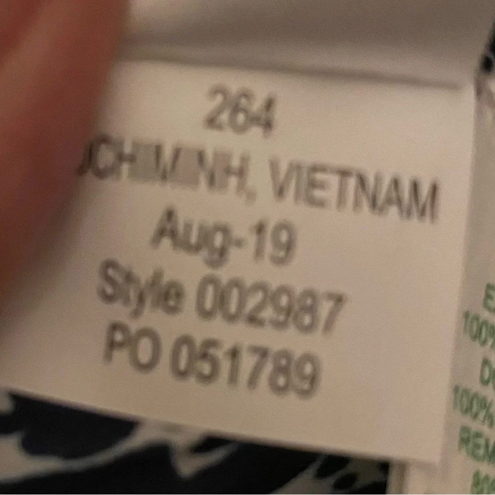 MAKE AN OFFER! Lilly Pulitzer Reverses/Puffer Jacket,Navy Print/White,Size 14 - Picture 9 of 14